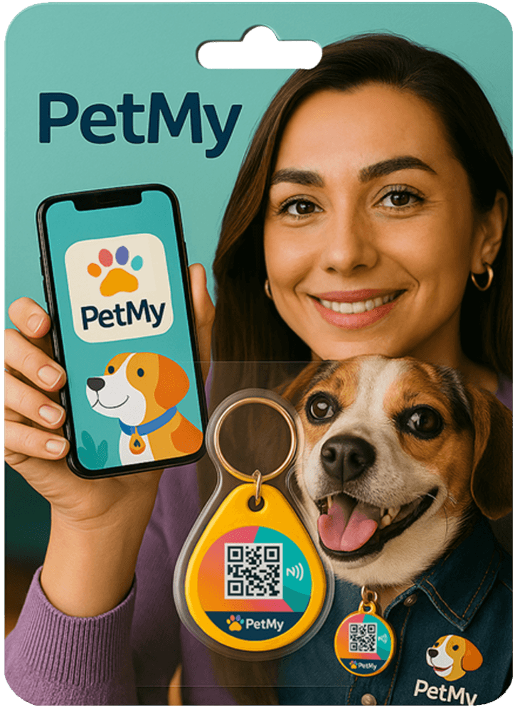 Tag PetMy QR Code + NFC